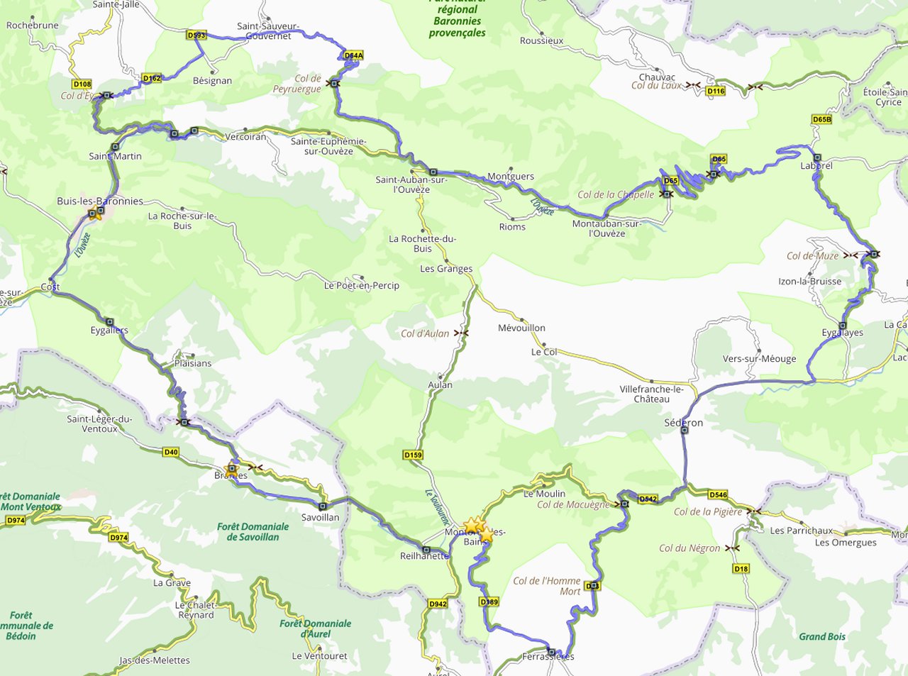Buis - Cols de l'Est