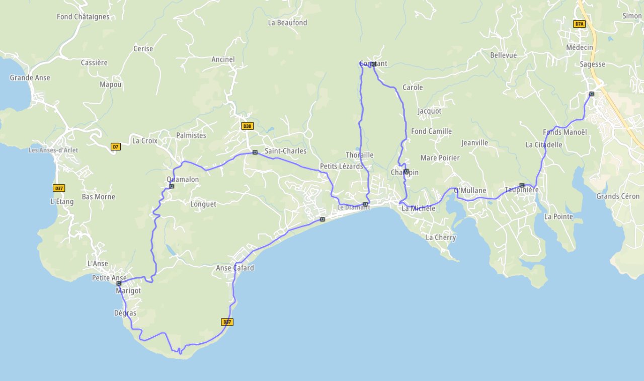 TRONÇON 4 : LES COTEAUX - DIAMANT