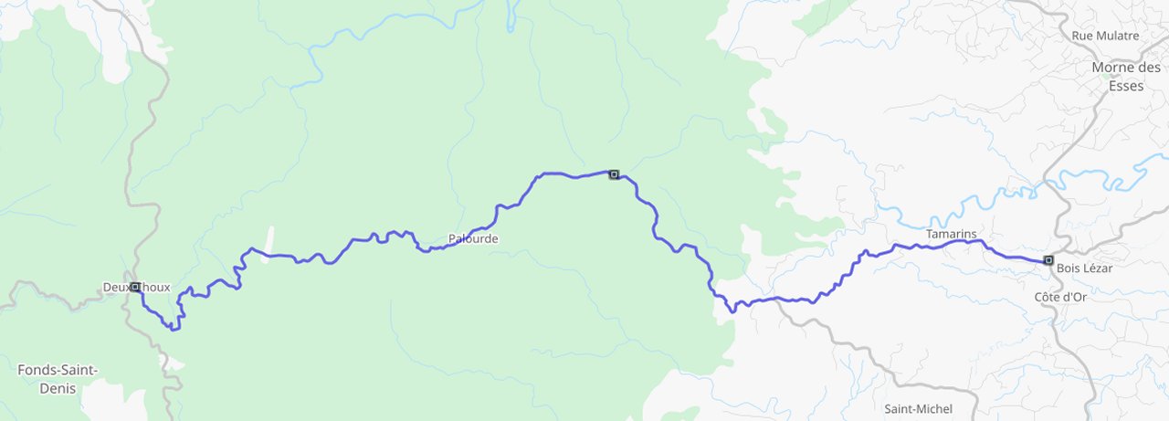 TRONÇON 2 : DEUX CHOUX - BOIS LEZARD